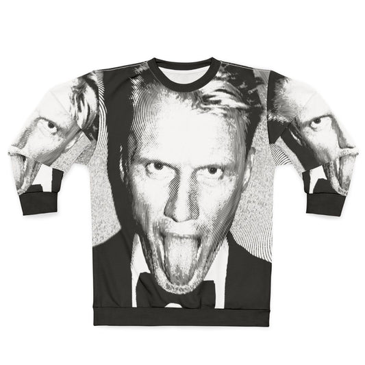 Iconic Dolph Lundgren Linocut Portrait Sweatshirt