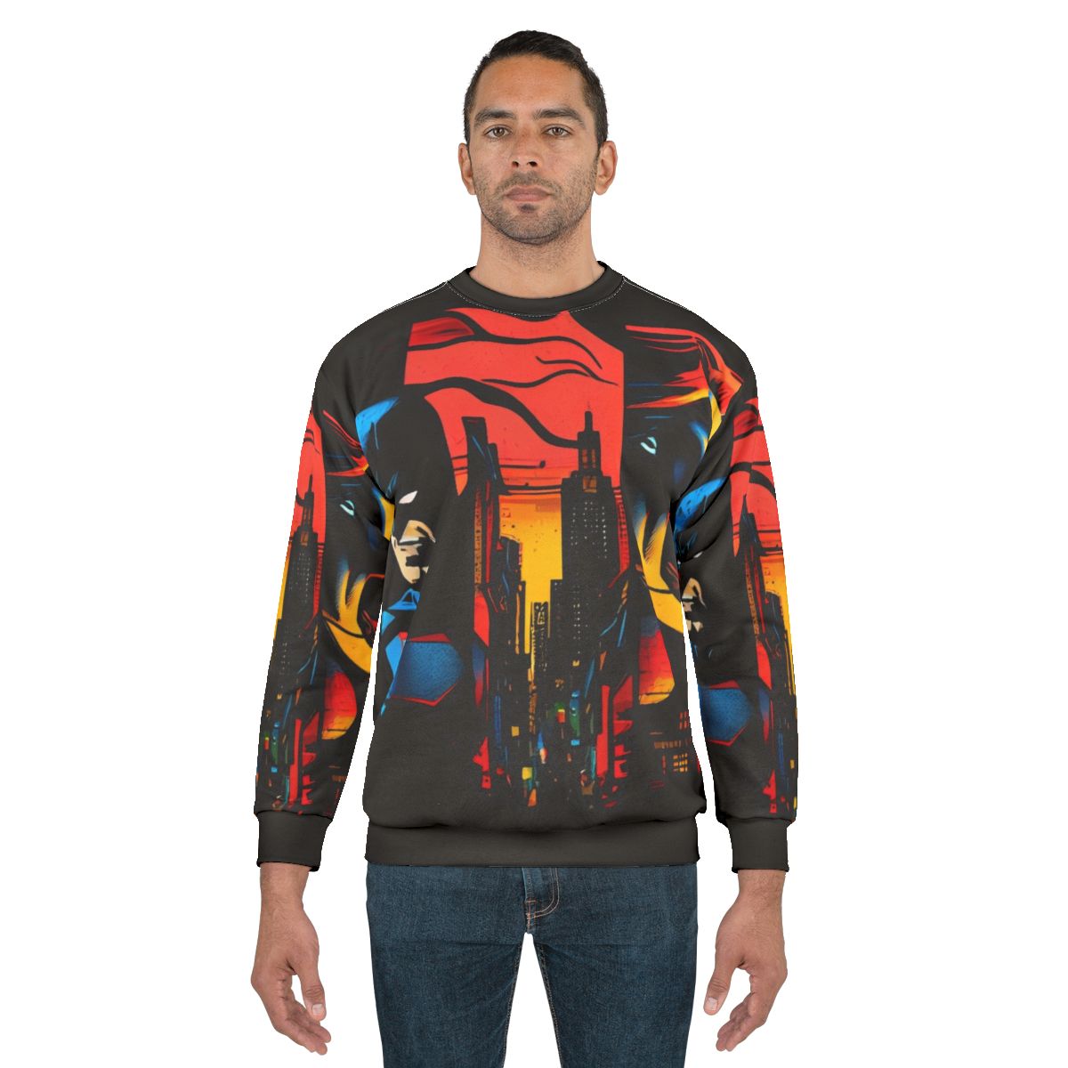 Iconic Superhero Sweatshirt 2 - Superhero Clothing Design