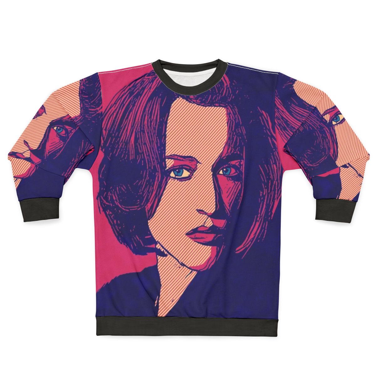 Gillian Anderson "The Fall" X-Files Sweatshirt