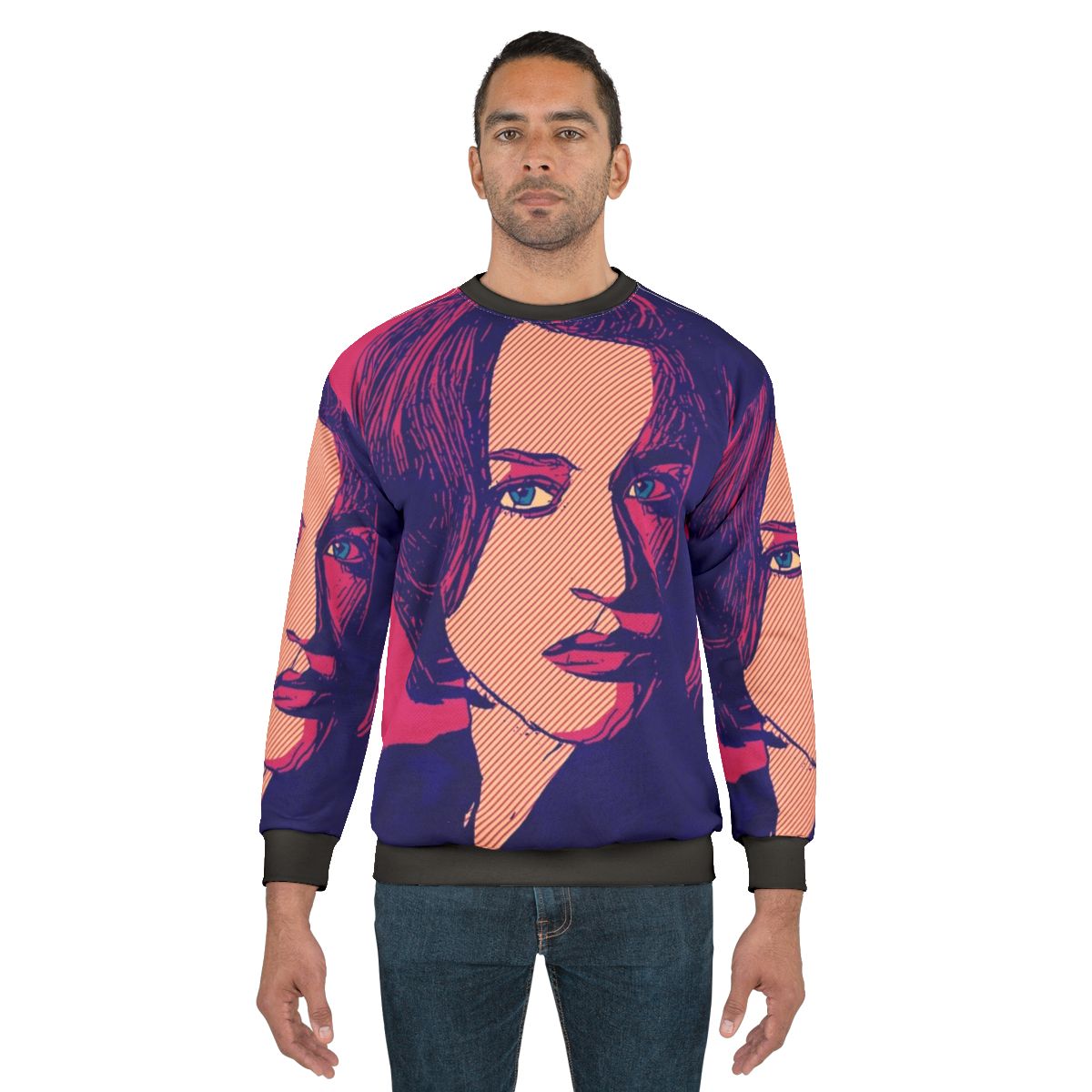 Gillian Anderson "The Fall" X-Files Sweatshirt