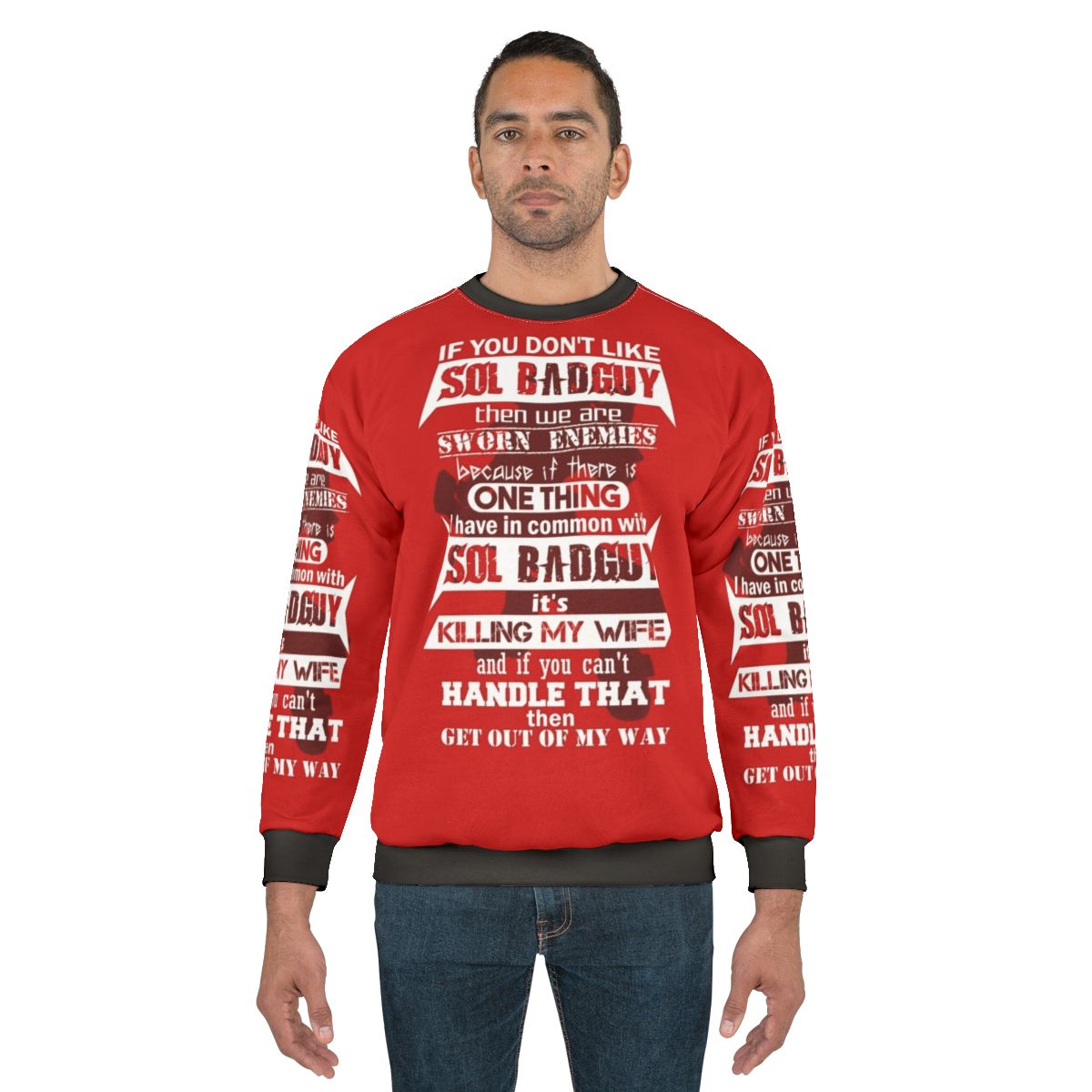 Guilty Gear Sol Badguy Anime Sweatshirt