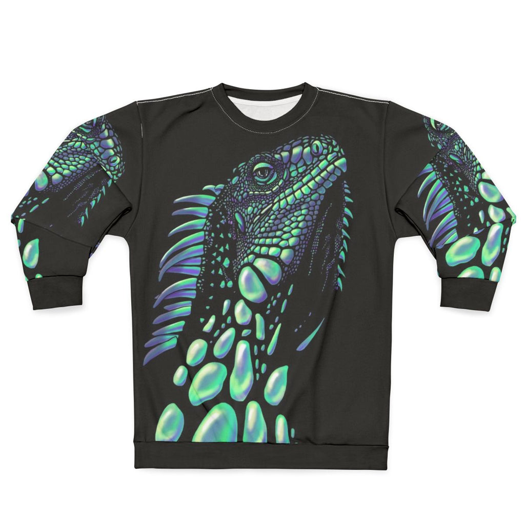 Iguana Soap Bubbles Sweatshirt