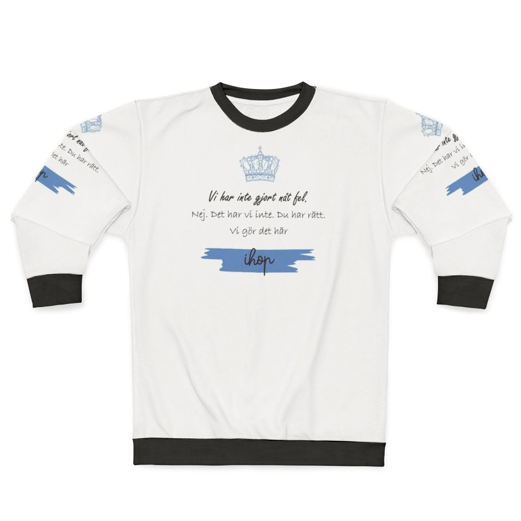 Young Royals IHOP Sweatshirt featuring Prince Wilhelm and Simon Eriksson