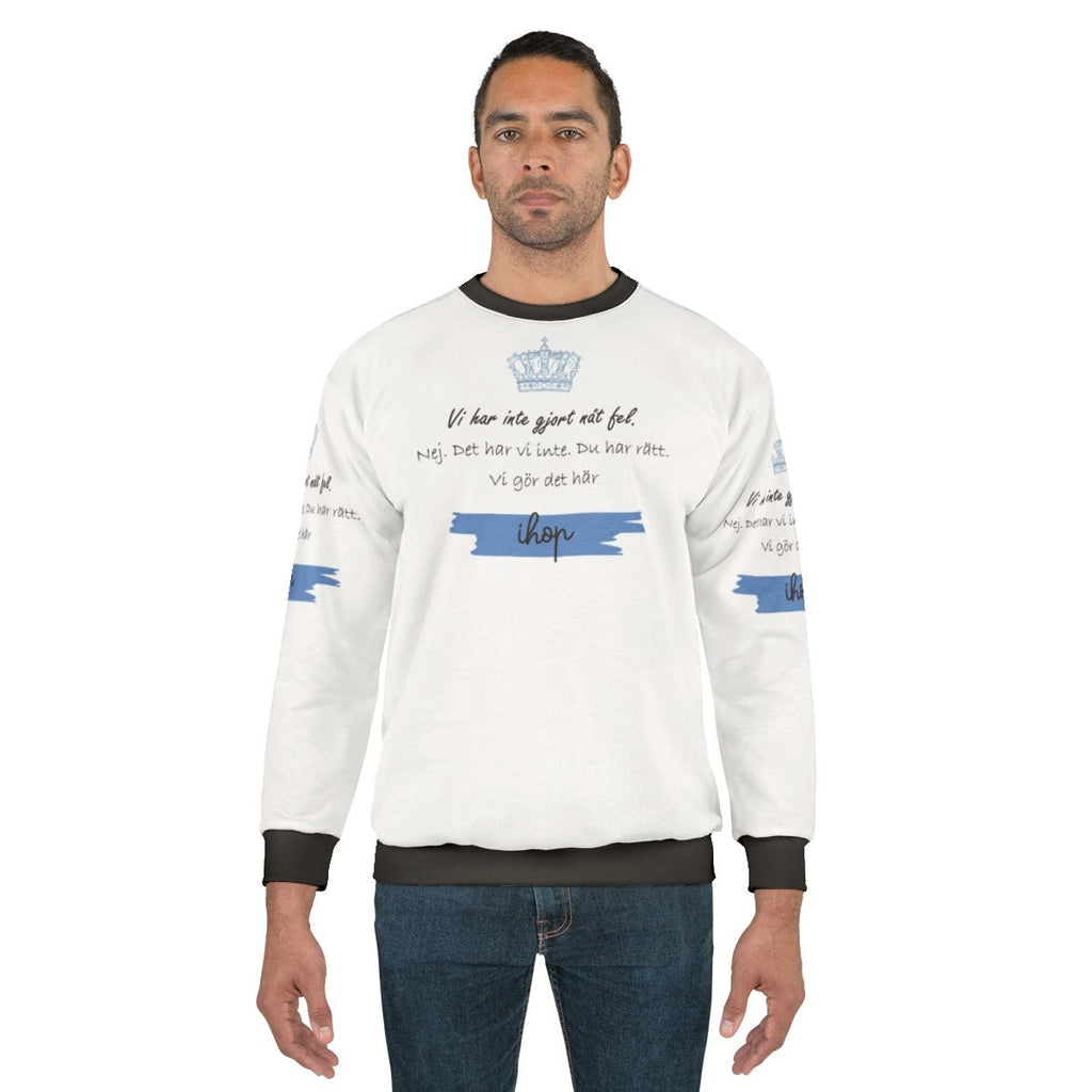 Young Royals IHOP Sweatshirt featuring Prince Wilhelm and Simon Eriksson
