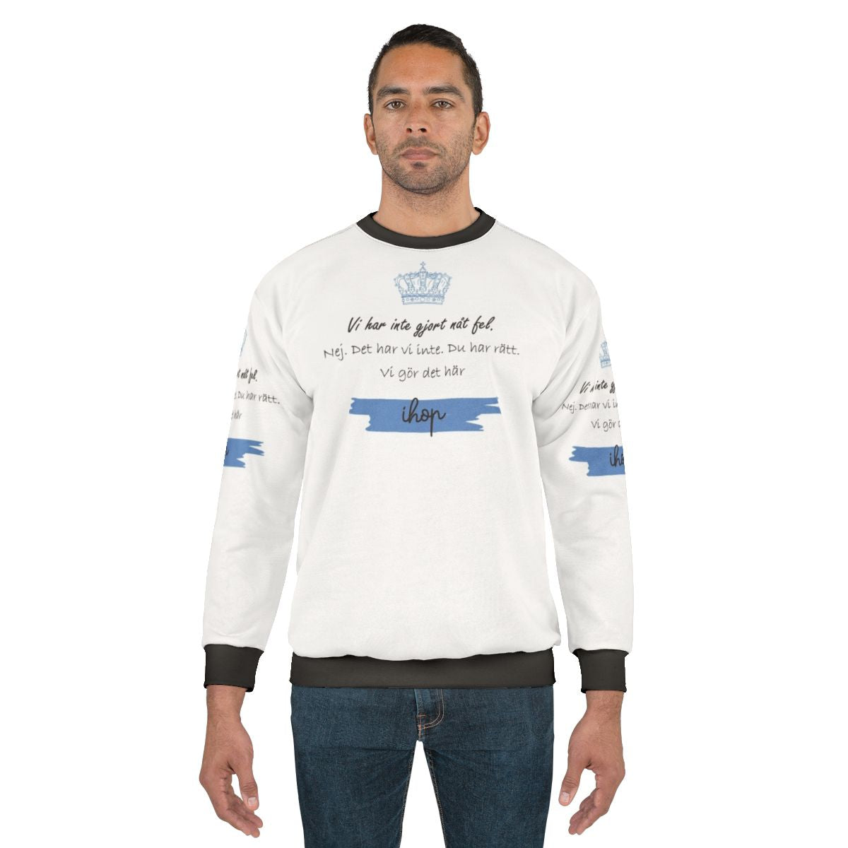 Young Royals IHOP Sweatshirt featuring Prince Wilhelm and Simon Eriksson