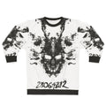Donnie Darko inspired sweatshirt with imaginary inkblot graphic design