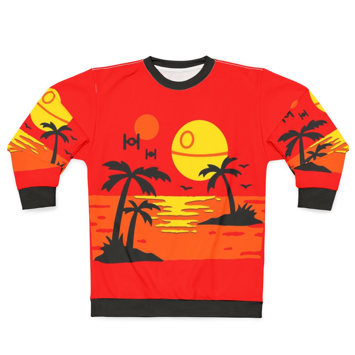 Scarif-inspired imperial beach party sweatshirt