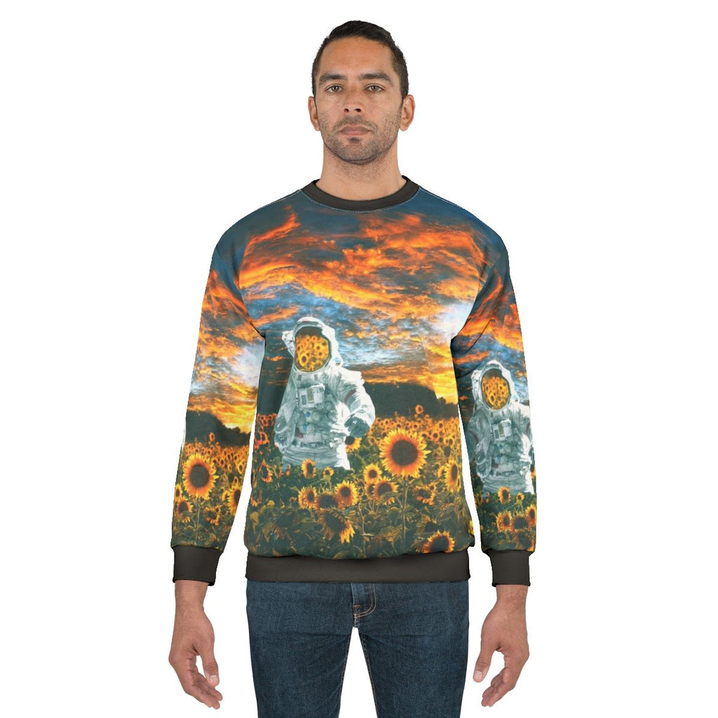 Cosmic Astral Sweatshirt featuring a space-inspired design