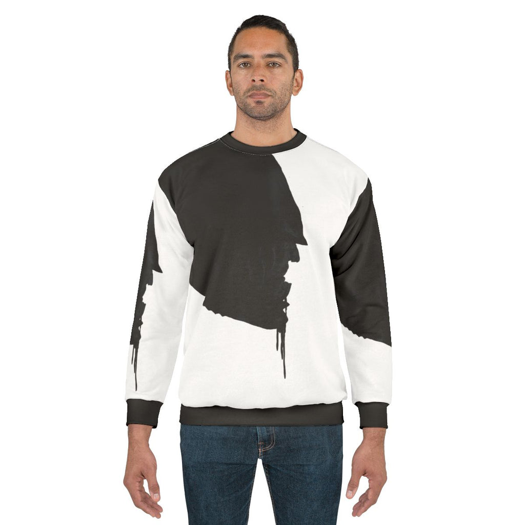 HR Giger inspired "In Alien Company" sci-fi horror sweatshirt