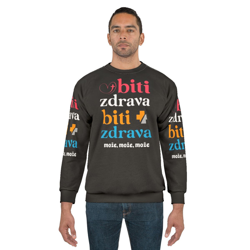 In Corpore Sano 2022 Eurovision Sweatshirt featuring Serbia's Eurovision 2022 winner Konstrakta