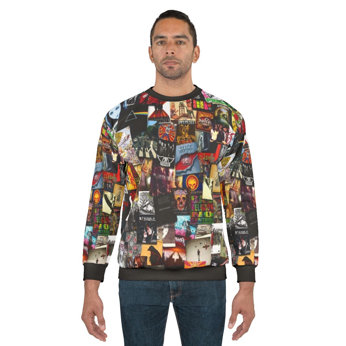 Music Collage Sweatshirt