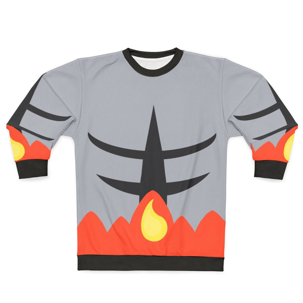 Pokémon fire-themed sweatshirt