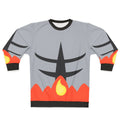 Pokémon fire-themed sweatshirt