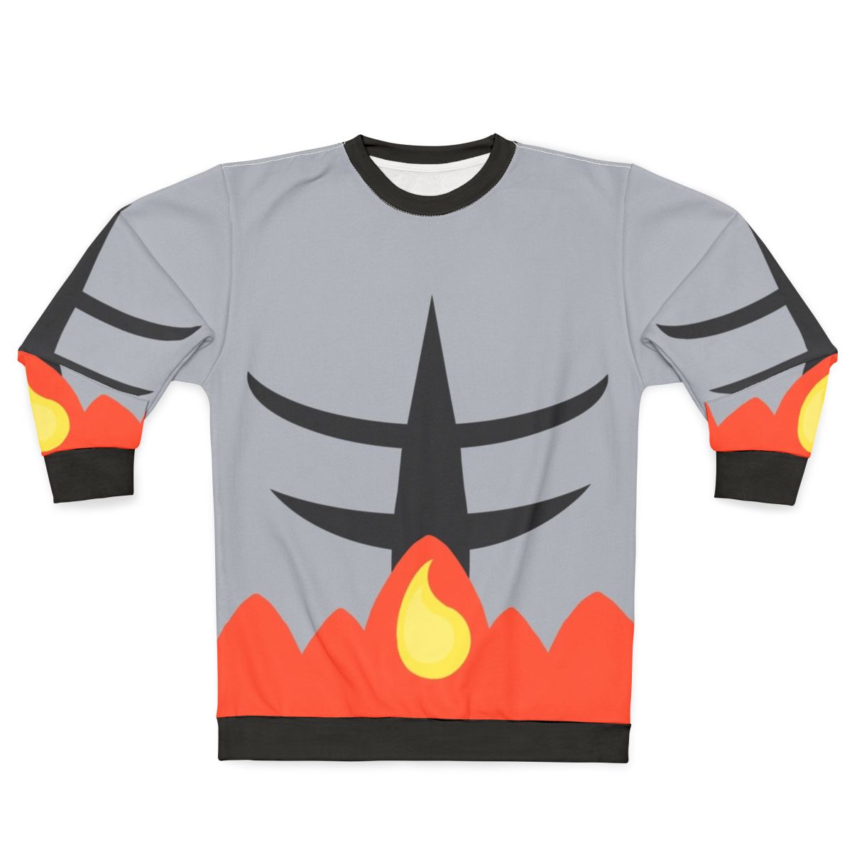 Pokémon fire-themed sweatshirt