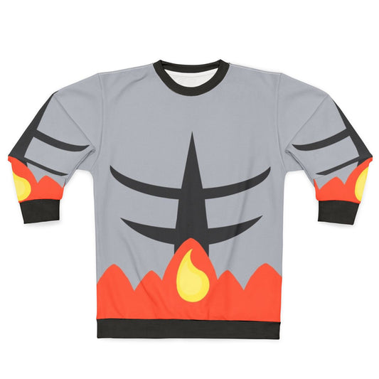 Pokémon fire-themed sweatshirt