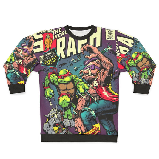Retro Raphael Ninja Turtle Sweatshirt