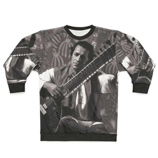 Indian Sitar Player Sweatshirt