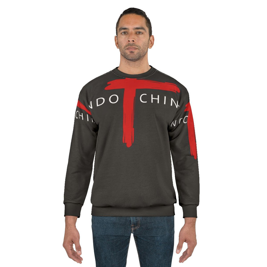 Indochine band logo sweatshirt