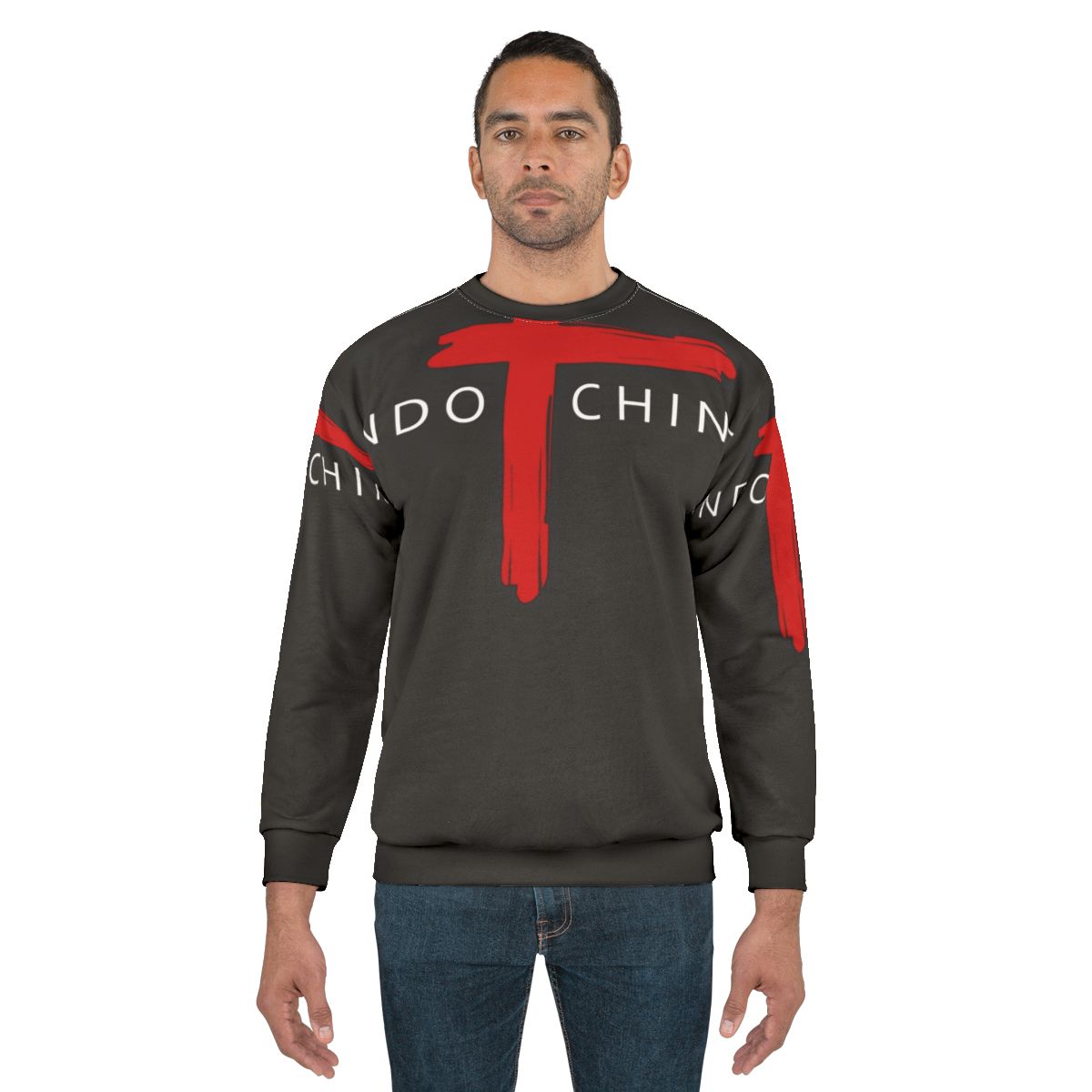 Indochine band logo sweatshirt