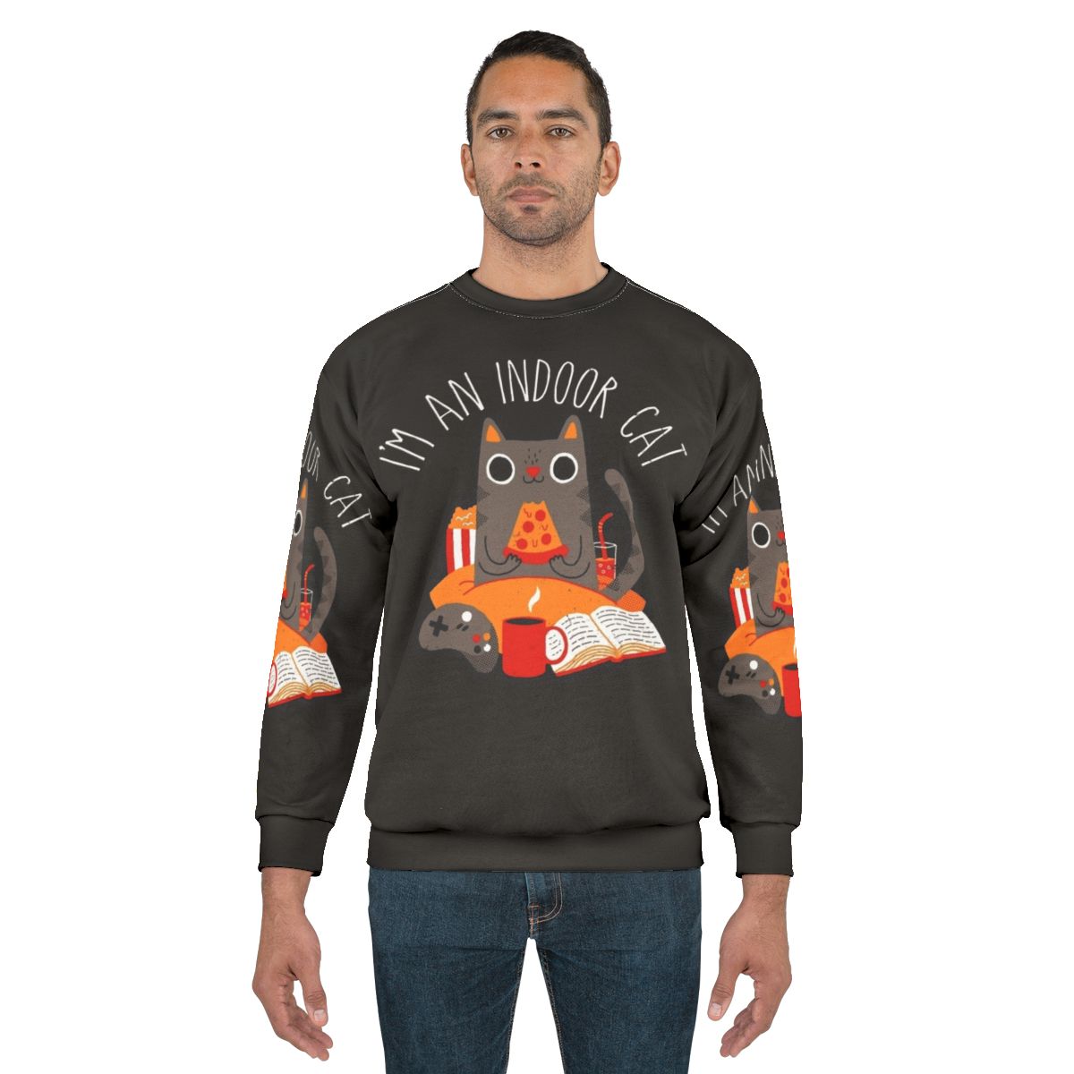 Soft and comfortable indoor cat sweatshirt