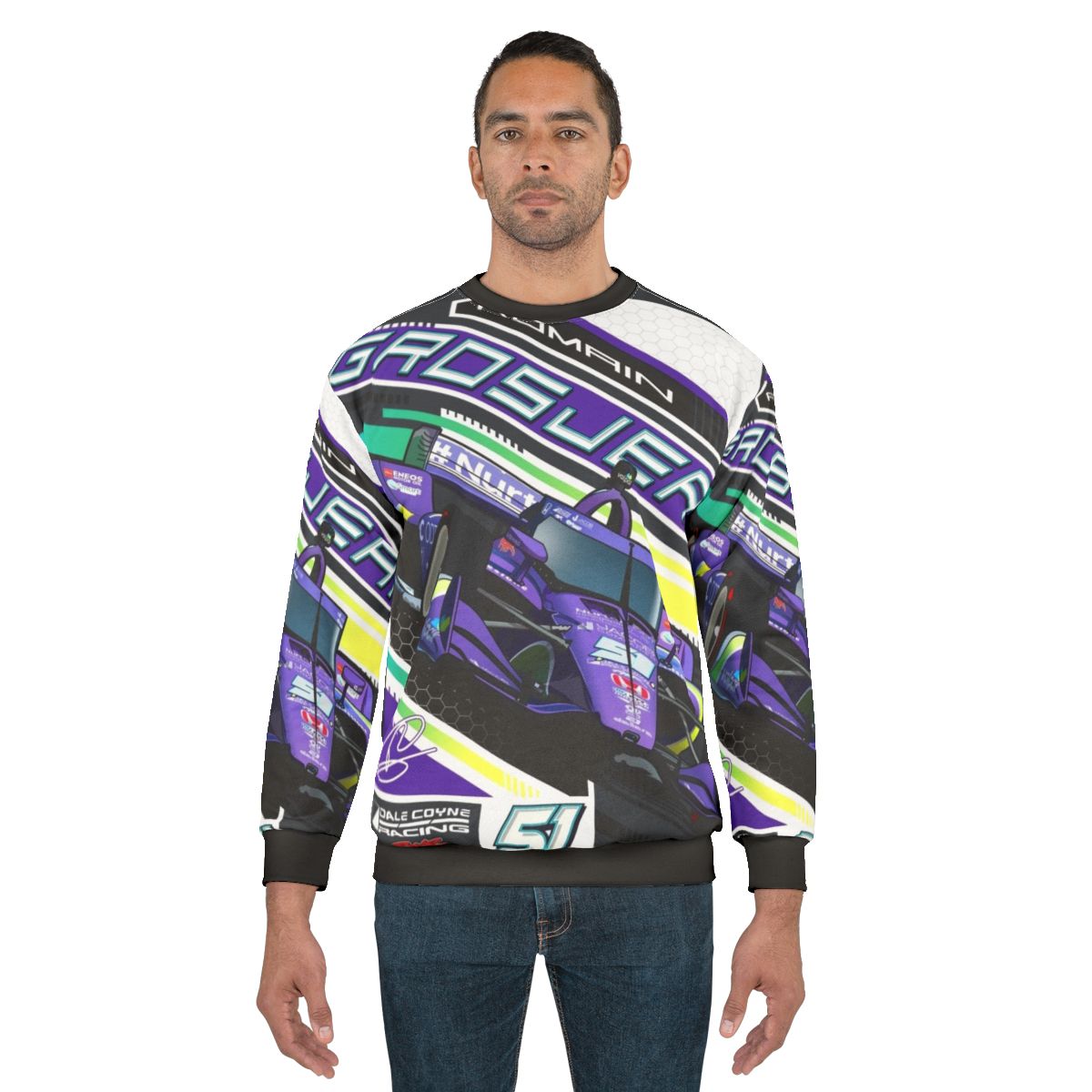 Romain Grosjean Indycar 51 Motorsports Sweatshirt
