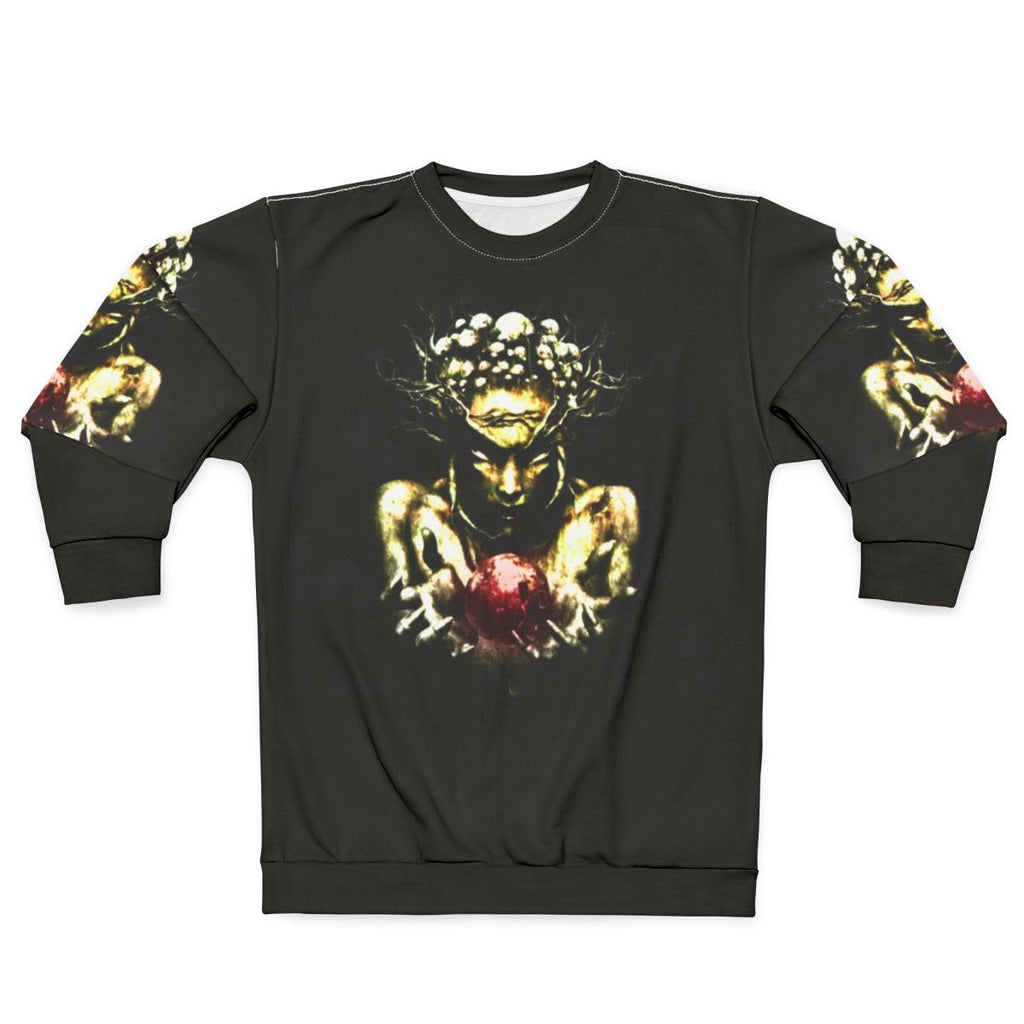 Infected Mushroom sweatshirt featuring a mushroom design