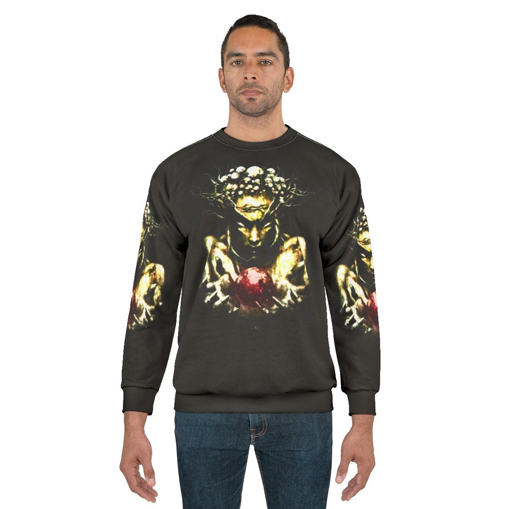Infected Mushroom sweatshirt featuring a mushroom design
