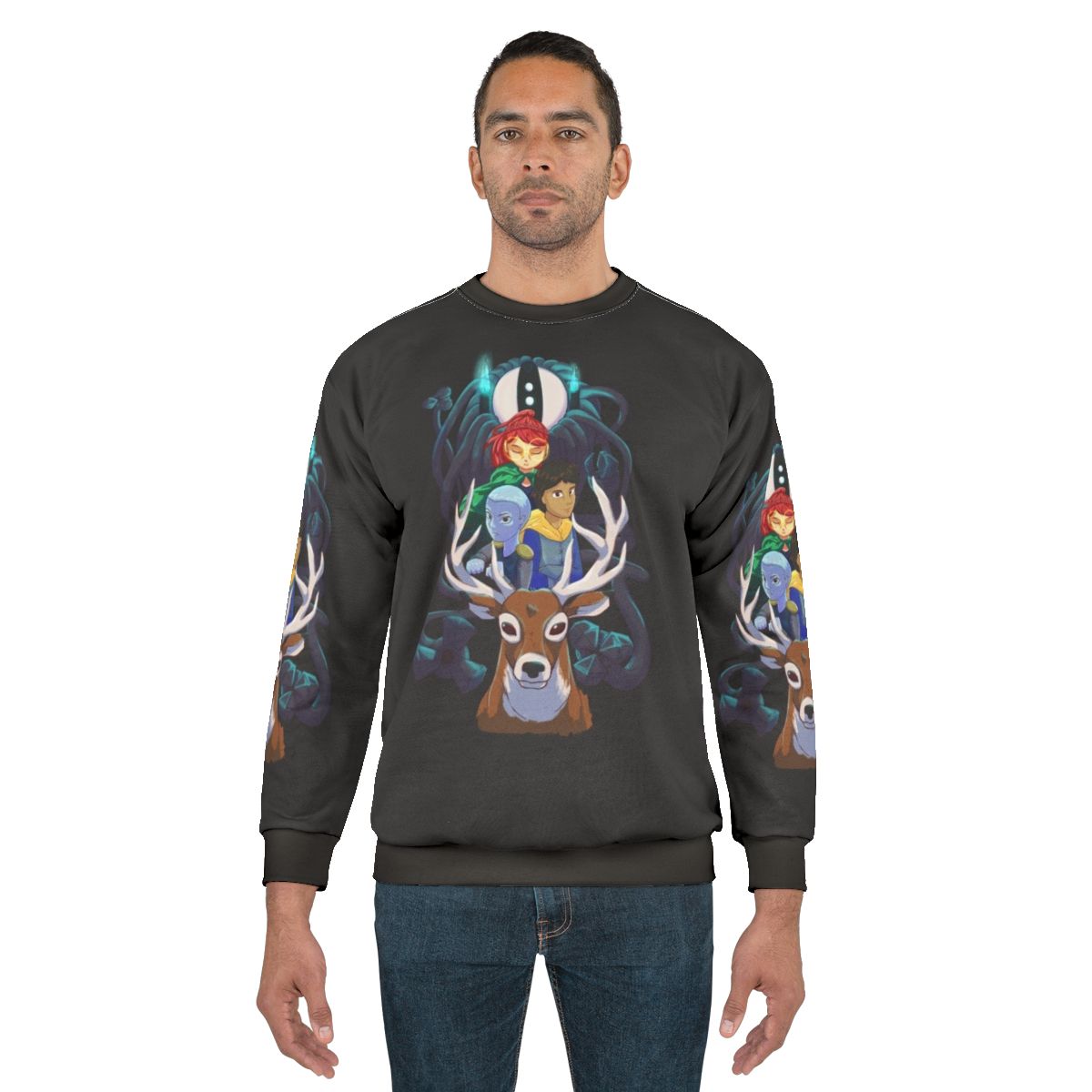 Infinity Train Fantasy Sweatshirt with Tulip, Lake, and Alan Dracula