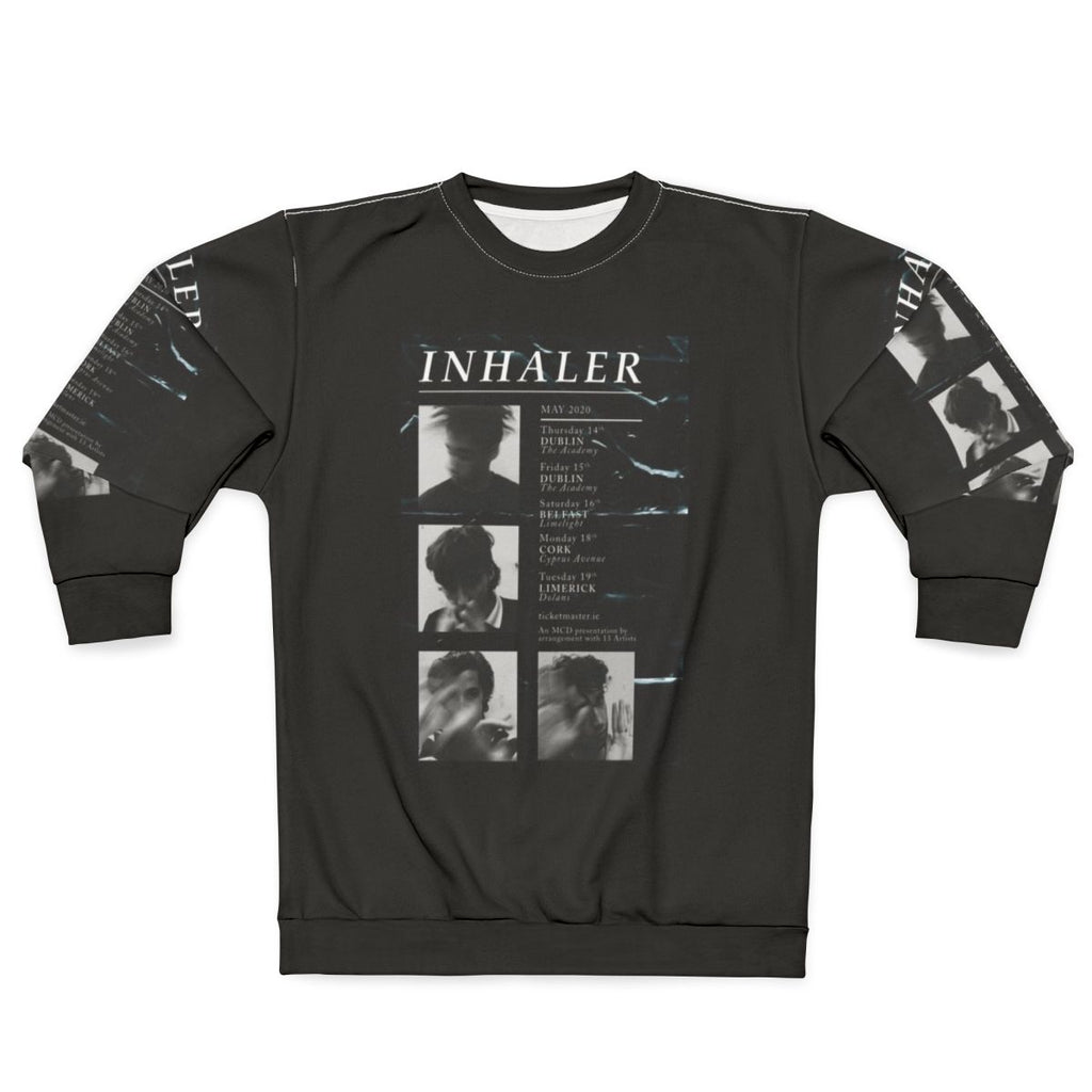Inhaler Concert 2020 Sweatshirt featuring the indie band Inhaler