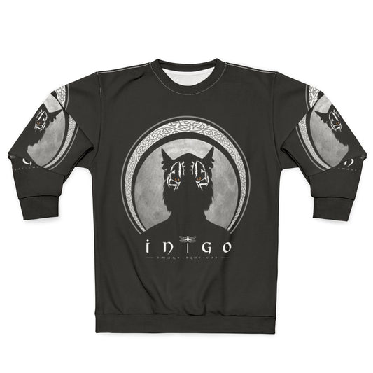 Inigo silhouetted sweatshirt for darker shades