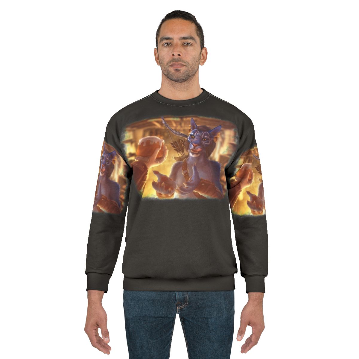 Skyrim 'Inigo Wants A Sweetroll' Sweatshirt