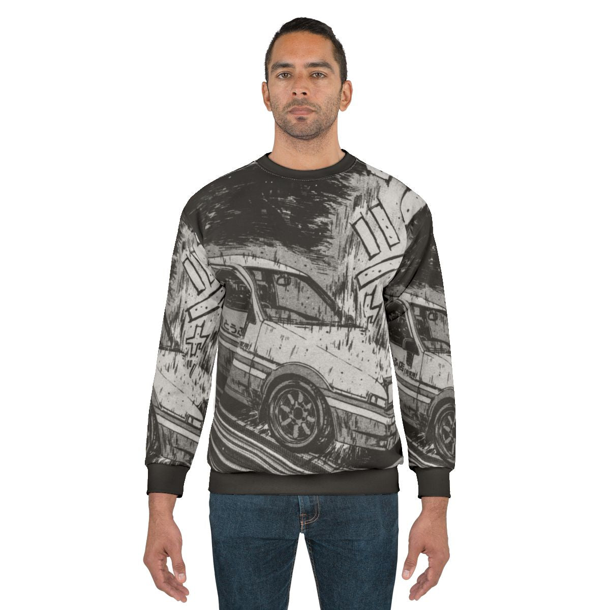 Initial D Toyota AE86 Drifting Sweatshirt