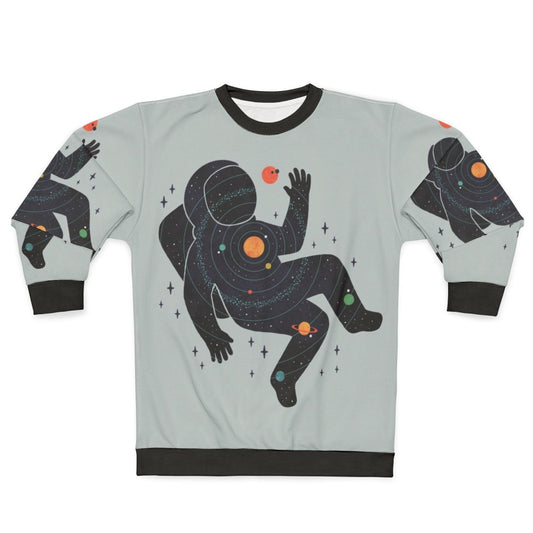 Minimalist space sweatshirt design