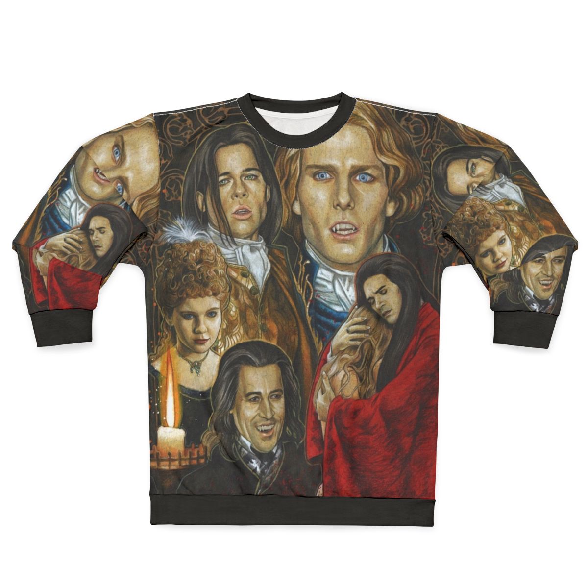 Interview with the Vampire inspired vampire tribute sweatshirt