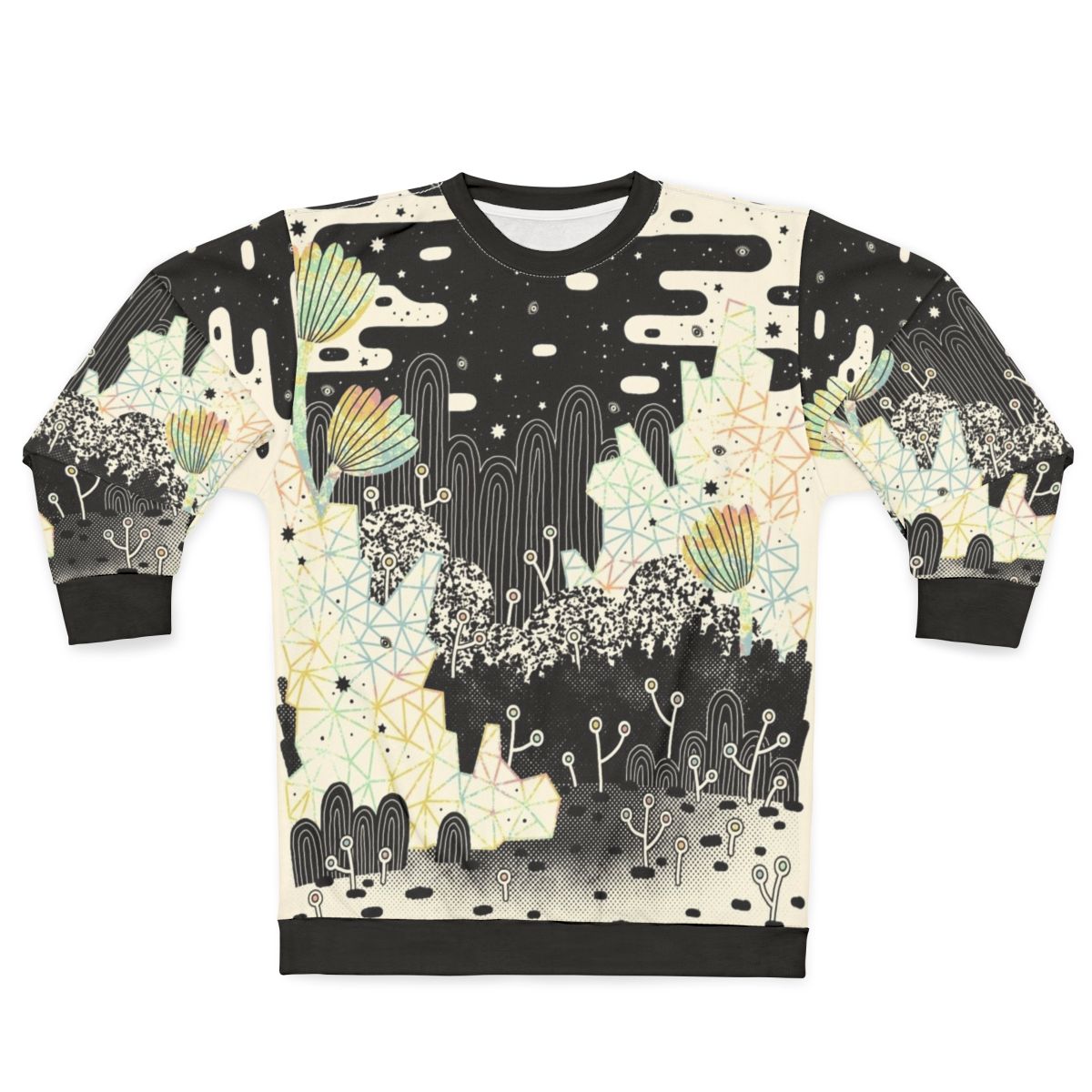 Pastel dreamscape magical fantasy sweatshirt