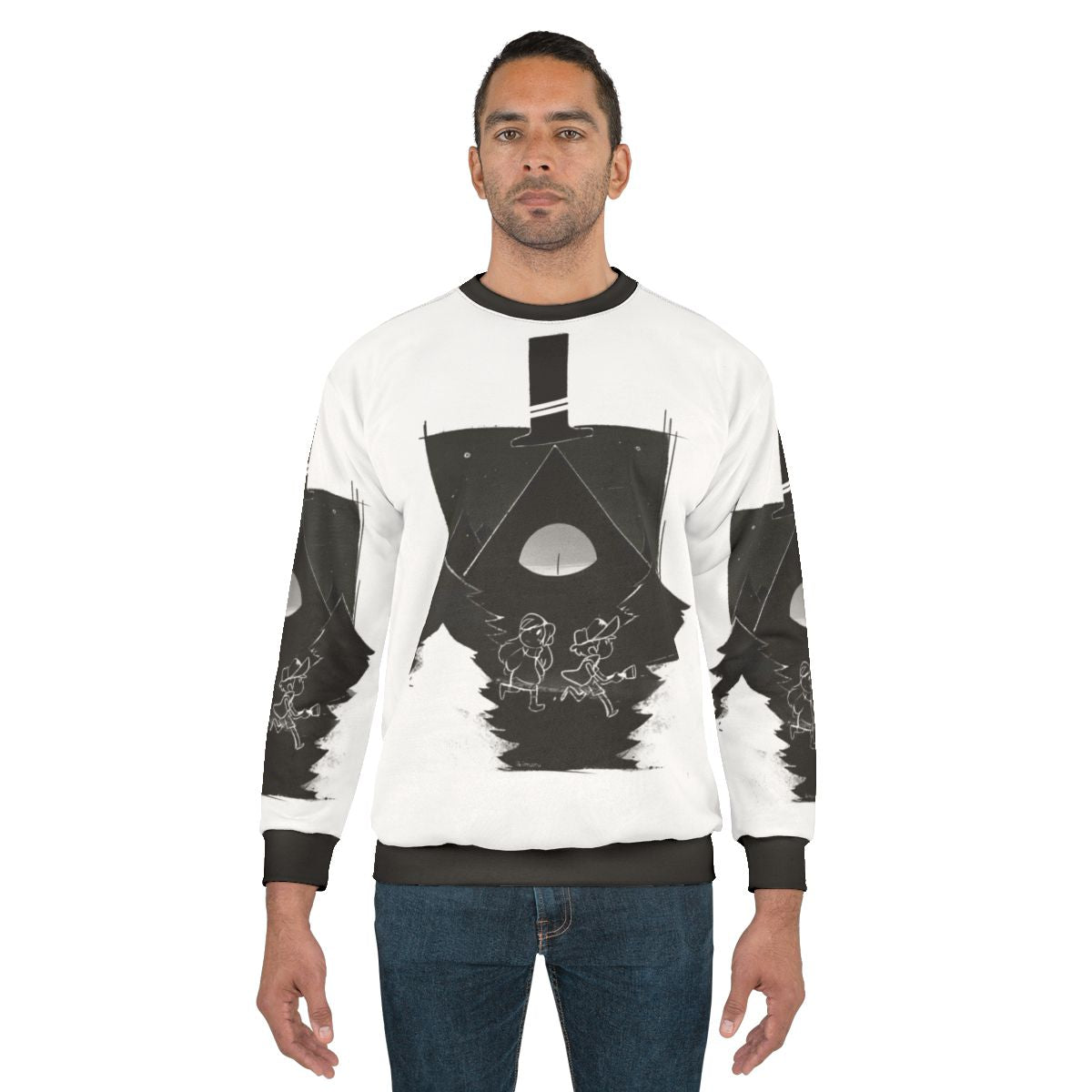 Gravity Falls Supernatural Cartoon Sweatshirt