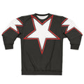 Inverted Bordered Five-Pointed Star Sweatshirt