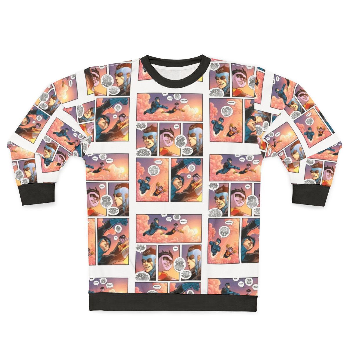 Invincible and Omni Man Superhero Sweatshirt