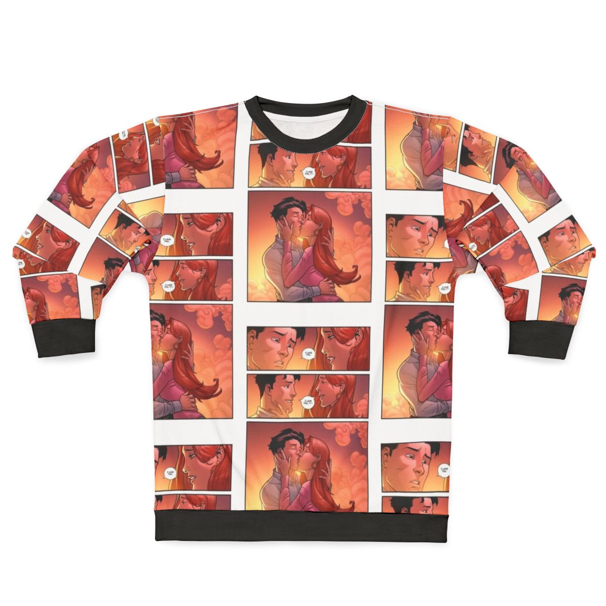 Invincible Atom Eve Superhero Comic Book Sweatshirt
