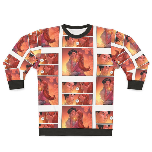 Invincible Atom Eve Superhero Comic Book Sweatshirt