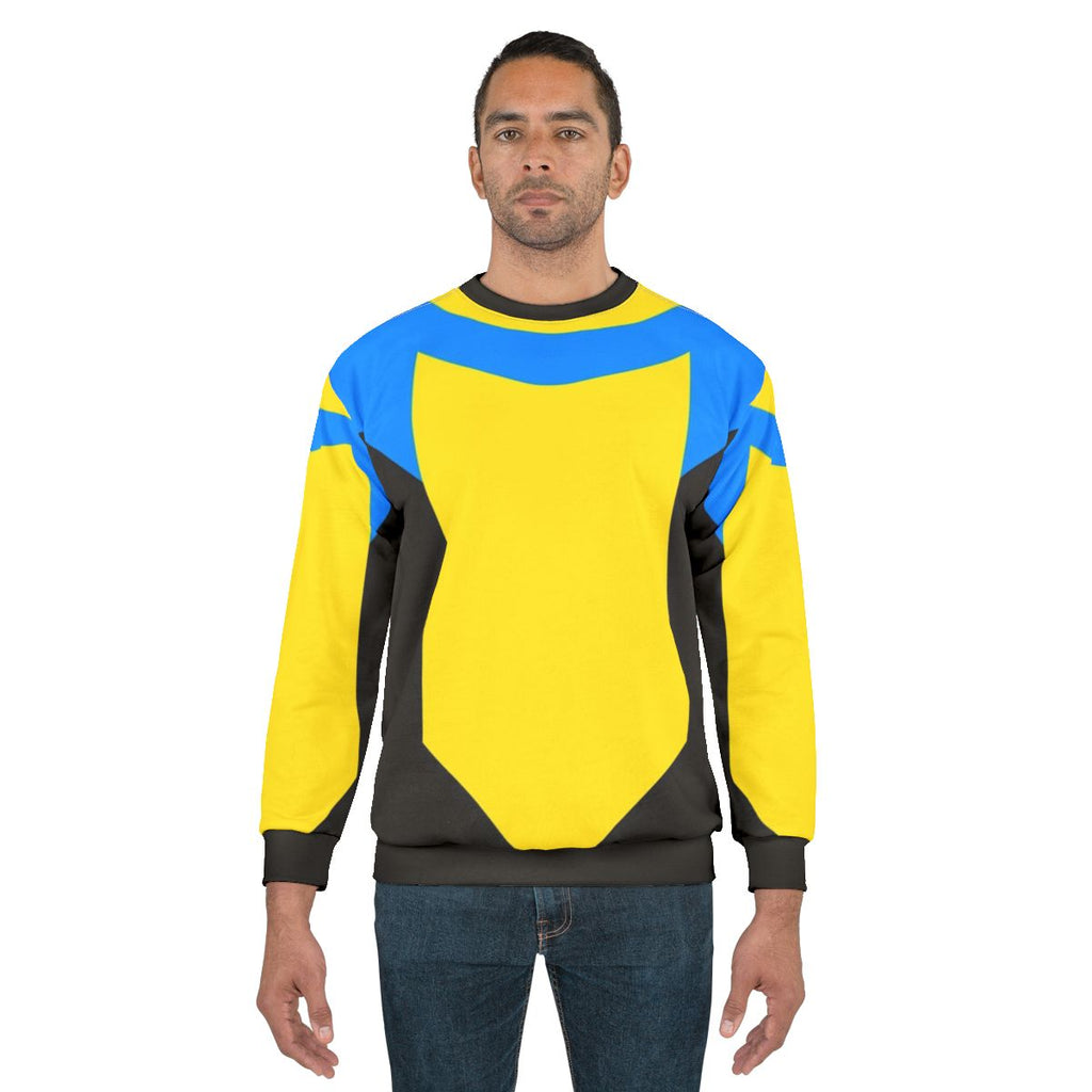 Invincible Suit Superhero Sweatshirt