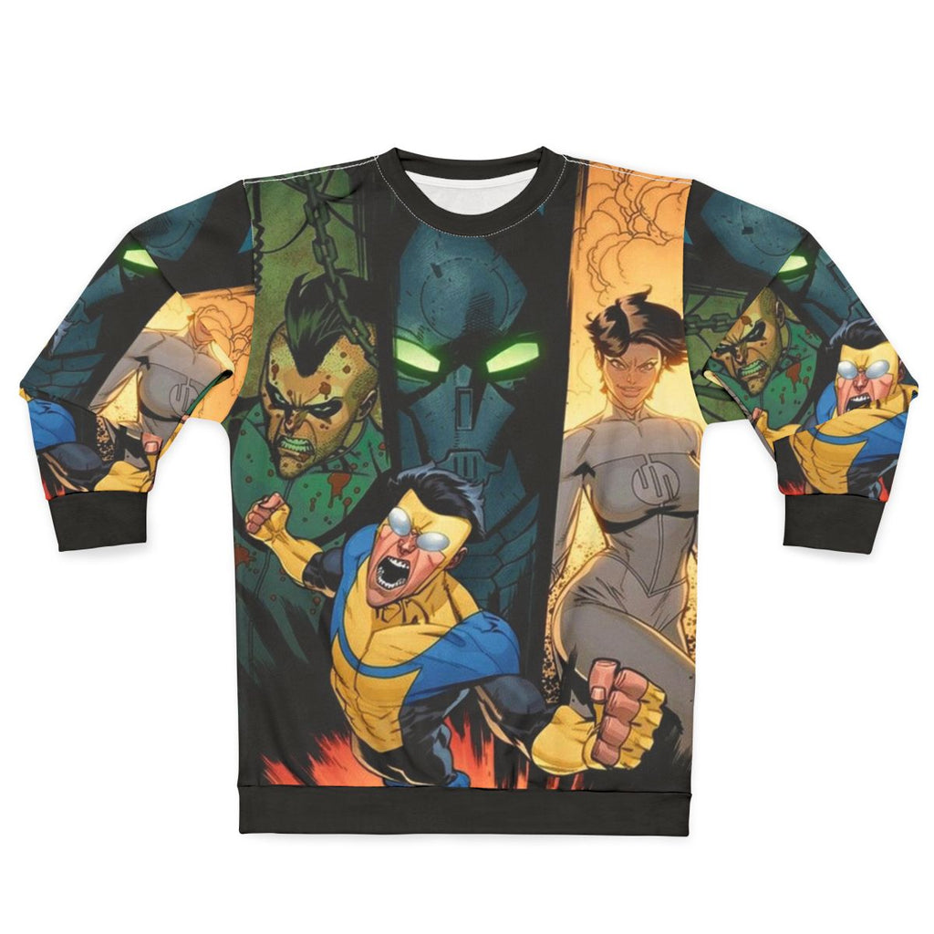 Invincible Sweatshirt 2 - Stylish Superhero Apparel