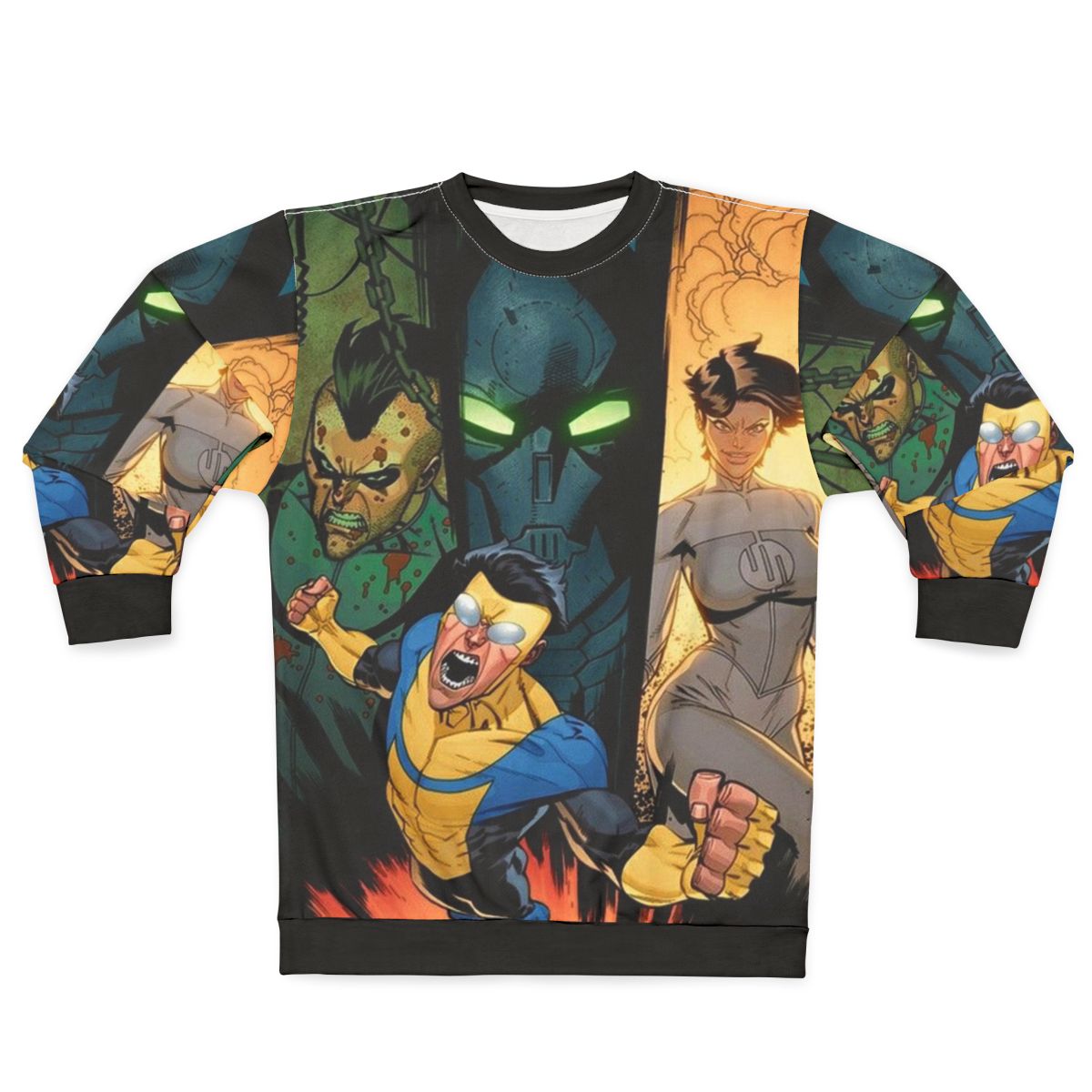 Invincible Sweatshirt 2 - Stylish Superhero Apparel