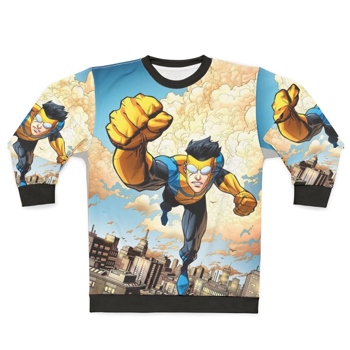 Invincible Sweatshirt 3 - Comfortable and Stylish Superhero Apparel
