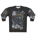 Invincible undead horse fantasy art design on sweatshirt