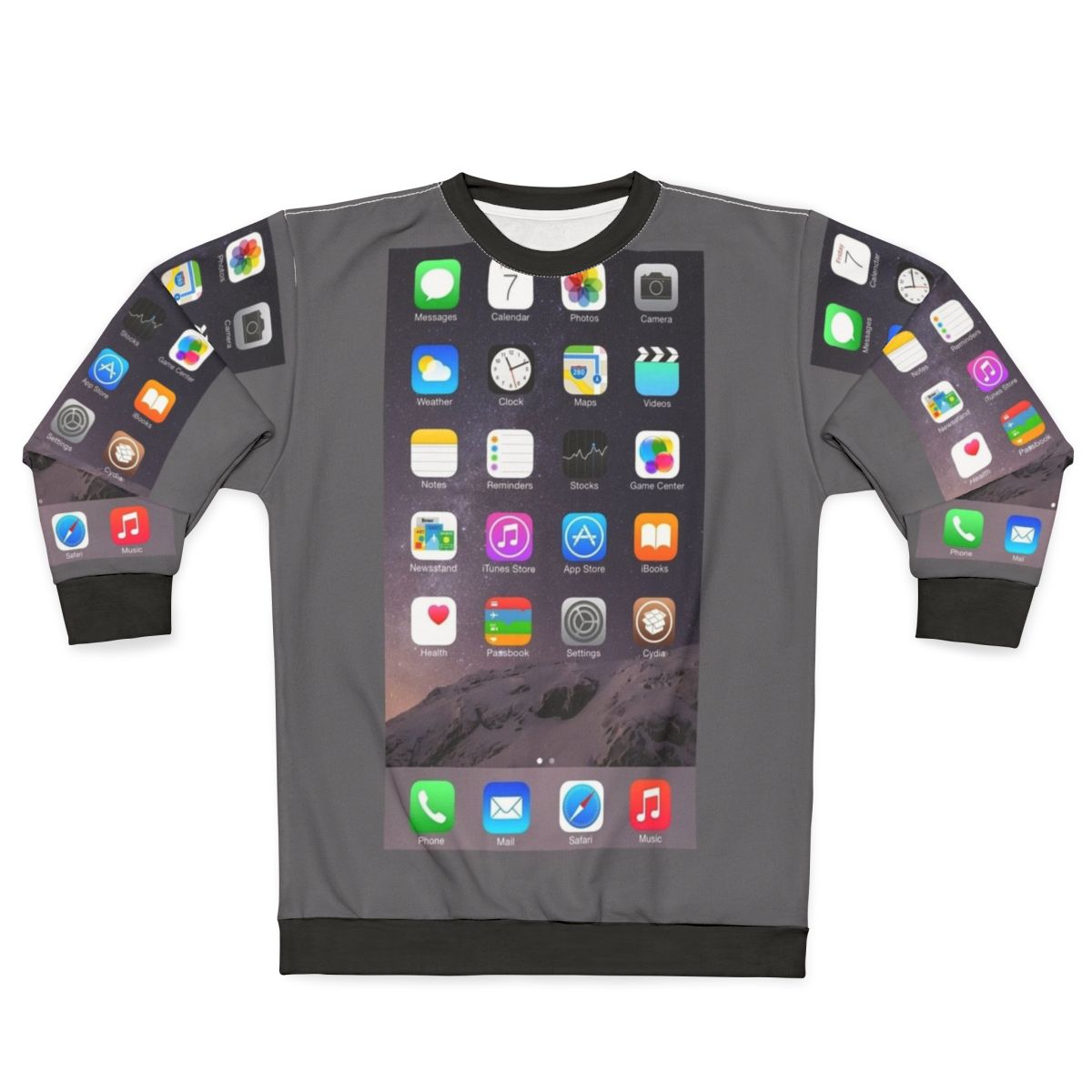 Minimalist iPhone Homescreen Sweatshirt