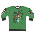 Cozy Irish Mermaid Sweatshirt with Redhead Mermaid Graphic