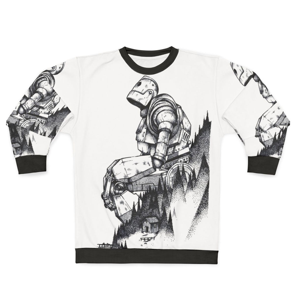 Iron Giant Sweatshirt Featuring Vin Diesel's Character