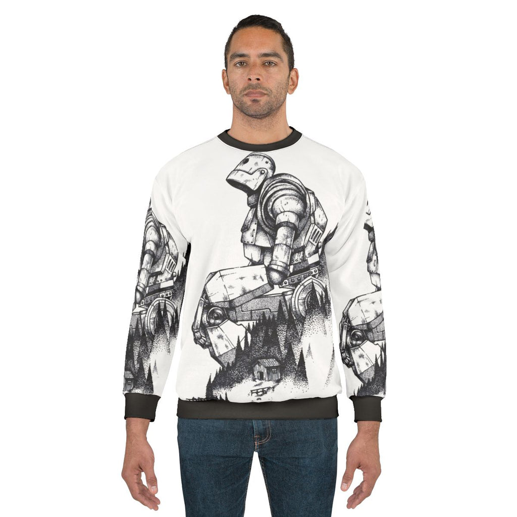 Iron Giant Sweatshirt Featuring Vin Diesel's Character