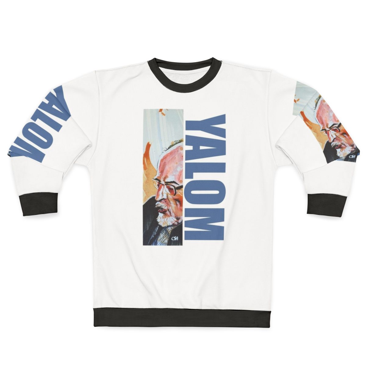 Irvin D Yalom famous writer psychotherapy sweatshirt